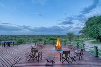 Fireplace at Mbali Mbali Tarangire River Camp