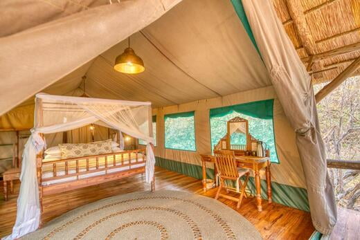 Safari Tent at Mbali Mbali Katavi Lodge