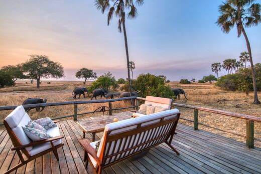 Guest Lounge at Mbali Mbali Katavi Lodge