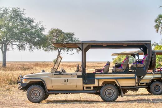 Game Drive Vehicle at Mbali Mbali Katavi Lodge